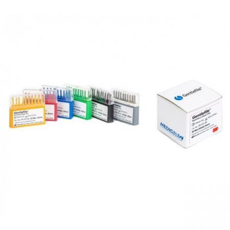 MedicNRG Gentlefile Grey - инструмент для обработки корневого канала, 20 мм, 10 шт.